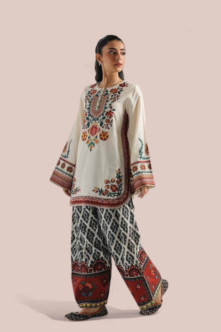 Lalahzar Co ords set 2 Pieces Ready to Wear